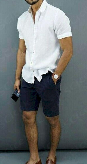 Camisa 100% a medida $ 60.00